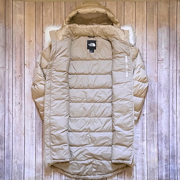 The North Face Women’s Metropolis Parka 3 In Hawthorne Khaki - Picture 5 of 10